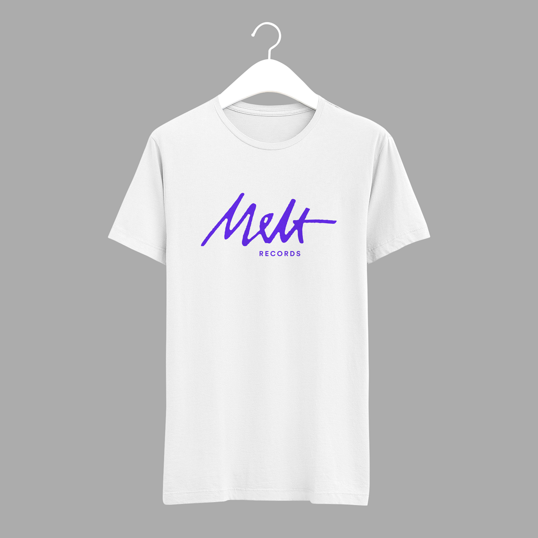 Melt Records T-Shirt (V.1) - White | Melt Records