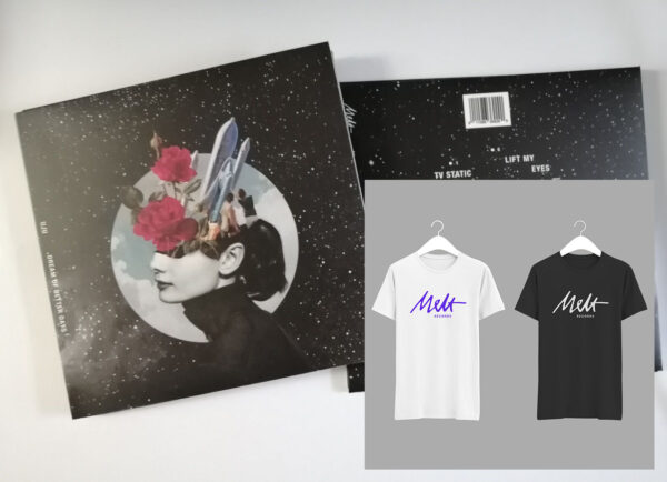 UJU "Dream of Better Days" CD-R + Melt Records Logo Tee Bundle | Melt Records