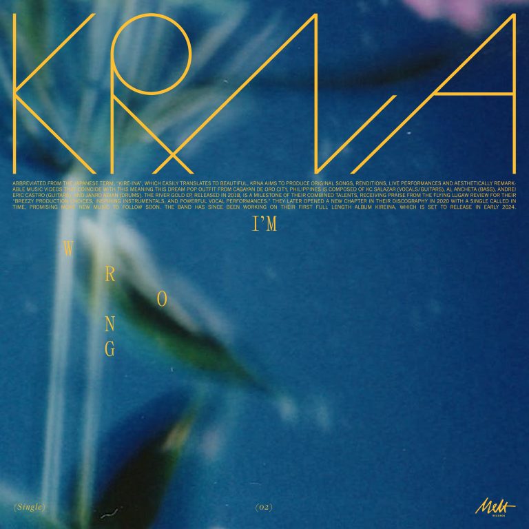 KRNA - I'm Wrong | Melt Records