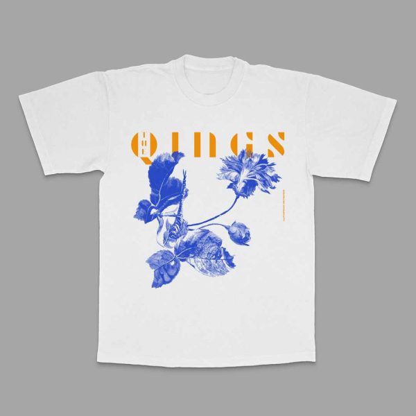 The Qings "Parallels" T-shirt | White | Melt Records