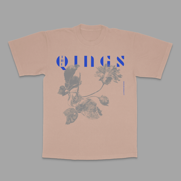 The Qings "Parallels" T-shirt | Peach | Melt Records